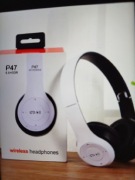 Bezprzewodowe słuchawki bluetooth Wireless p-47 