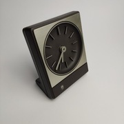 Unikatowy zegar biurkowy Aachen, Niemcy, lata 80.