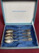 Imago Artis Kraków 4 Srebrne Łyżeczki Sygnowane