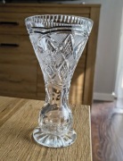 Wazon kryształowy PRL