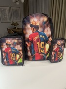 Zestaw 3w1 Yamal Barcelona plecak piórnik torba