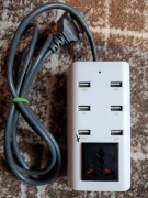 Listwa z portami usb