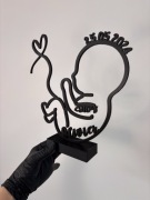 Personalizowana figurka metryczka dziecka bobas narodziny prezent