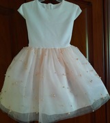 Sukienka wizytowa dla dziewczynki R. 110