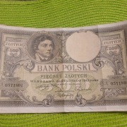 banknot polski 500złotych z 1919r