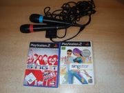 Mikrofony Singstar+ 2 gry PlayStation 2