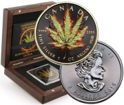 Kanada, Elżbieta II, 5 dolarów 2016, Burning Marijuana