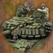3 x figurki ruskich 1/35