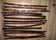 Krótkie paski do spodni - 14 sztuk komplet