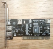Kontroler 3+1 FireWire IEEE1394 VIA VT6306 na PCI uzywany