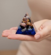 P386 Energetyczny Harmonizator – Kryształ Górski, Turmalin i Lapis