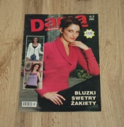 Gazeta Dama w swetrze schematy na druty 3/2006