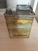 Bańka po oleju EXTRA5T z okresu PRL