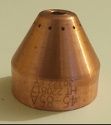 Osłona dyszy oryginalna 45A 85A  Hypertherm Powermax 65/85/105