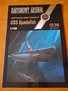 Model kartonowy Kartonowy Arsenał USS Spadefish 