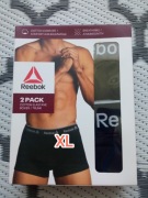 Bokserki męskie Reebok XL 2 szt czarne ,patrz fotki i opis 