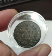 3 grosze 1831 powstanie listopadowe 