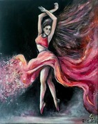 Obraz na płótnie "Pasja" - 30x40cm