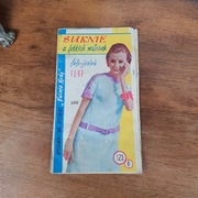 Sukienki z lekkich wełenek lato - jesień 1967 r.