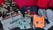 Paka ubrań chłopiec 122-128 bluzy, spodnie, koszulki