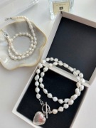 Handmade naszyjnik z prawdziwych NATURALNYCH pereł 