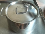 Garnek ZWILLING VITALITY - 6 litrów - 24cm 24 cm + pokrywka - stalowy BDB 