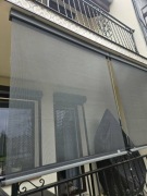 Markiza pionowa tarasowa firmy Ketter