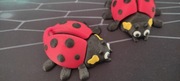 Breloczek dla dzieci Flexi Ladybug & Keychain druk 3D.