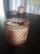 Świeca sojowa 200g , róża. 