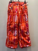 Spyder - spodnie narciarskie dziewczęce 128cm