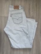 Spodnie jeansowe levis jasno niebieskie 34/32