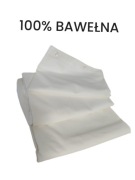 Poszewka na kołdrę hotelowa 160x200 – 100% bawełna, biała. Wysokogatunkowa