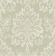 Gold Opulence Green tapeta retro vintage zielony