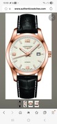 Nowy Longines conquest 18k rosa gold 
