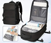 Plecak Próżniowy  z Pompką Ergonomiczny i Funkcjonalny Bagaż podręczny