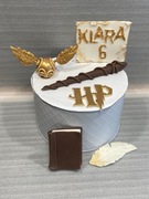 Harry Potter , dekoracja z masy cukrowej