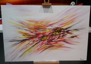 Obraz na płótnie ręcznie malowany 60/90 Akryl