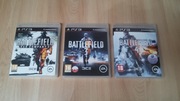 3 x BATTLEFIELD BAD COMPANY 2 + B3 + B4 PS3 PL DICE Komplet jak Nowe