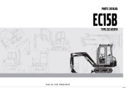 Katalog części  Volvo EC 15 B TYP 272 XT/XTV
