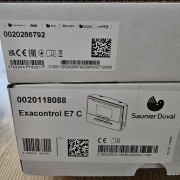 Saunier Duval Exacontrol E7 C + czujnik zewnętrzny 0020118088 0020266792