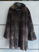 Piękne futro z piżmaków rozmiar XL