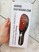 Szczotka do masażu skóry głowy nanofog  Led spray, wibracje,