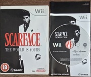 Scarface The World is Yours na Nintendo Wii. Komplet 3xA.