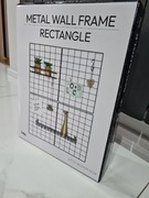 Metalowa ramka kratka ścienna 