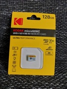 Karta pamięci Micro SD KODAK 128 GB UHS-I U3 V30 A1 - Ultra Performance 