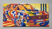 Mustang Boss 1970 akrylowy 60x30cm