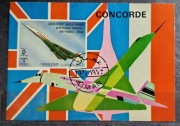 Concorde. Ajman. 1972 r