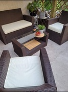 Komplet ogrodowy technorattan 