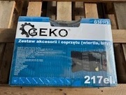 Zestaw akcesorii i osprzętu (wiertła, bity)