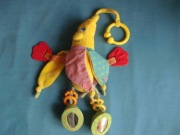 Pluszak grzechotka banan